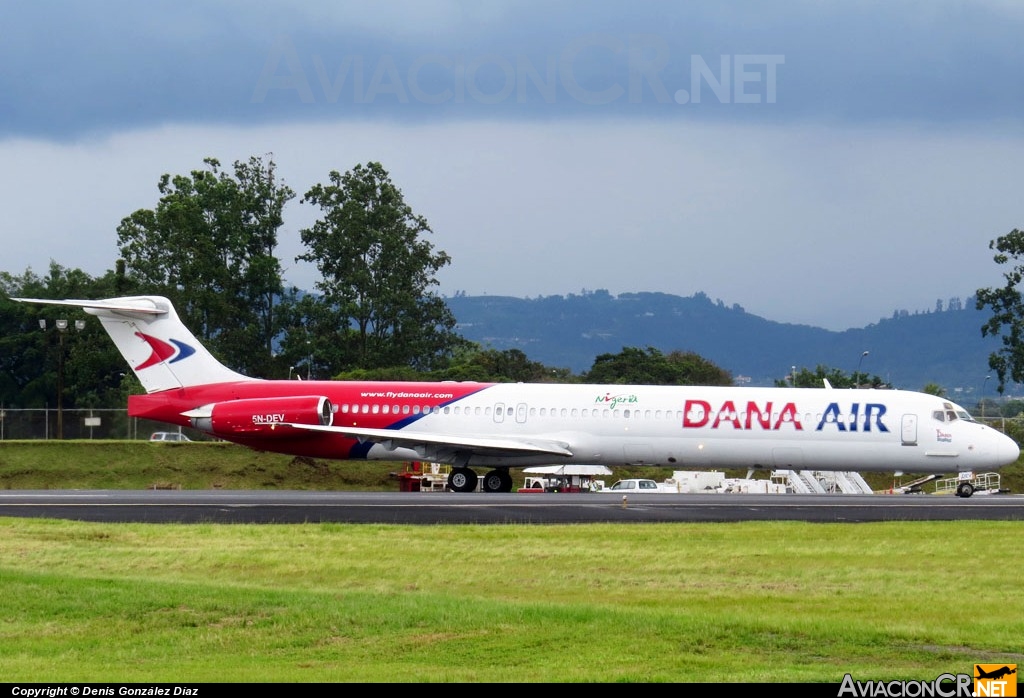 5N-DEV - McDonnell Douglas MD-83 (DC-9-83) - Dana Air