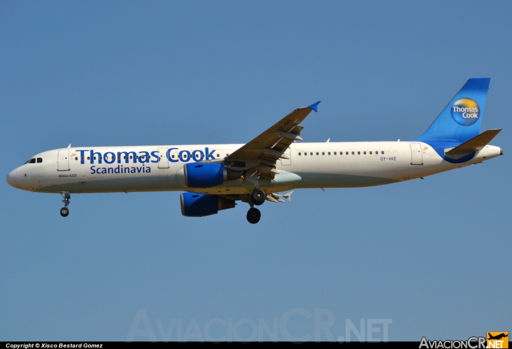 OY-VKE - Airbus A321-211 - Thomas Cook Airlines (Scandinavia)