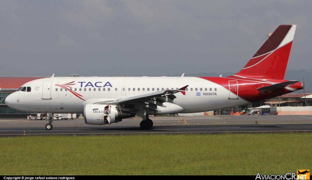 N990TA - Airbus A319-112 - TACA