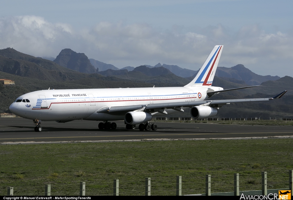 F-RAJA - Airbus A340-212 - Francia - Fuerza Aérea