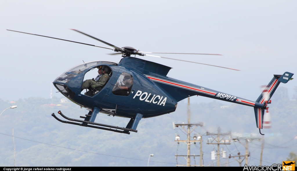 MSP012 - McDonell Douglas MD500 - Ministerio de Seguridad Pública - Costa Rica