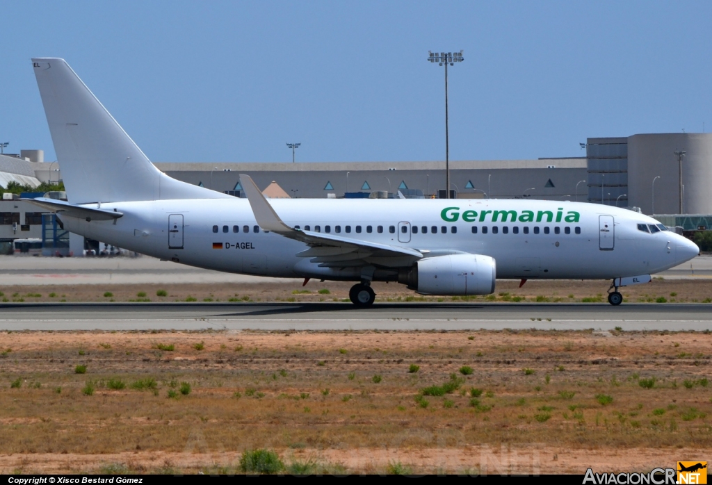 D-AGEL - Boeing 737-75B - Germania