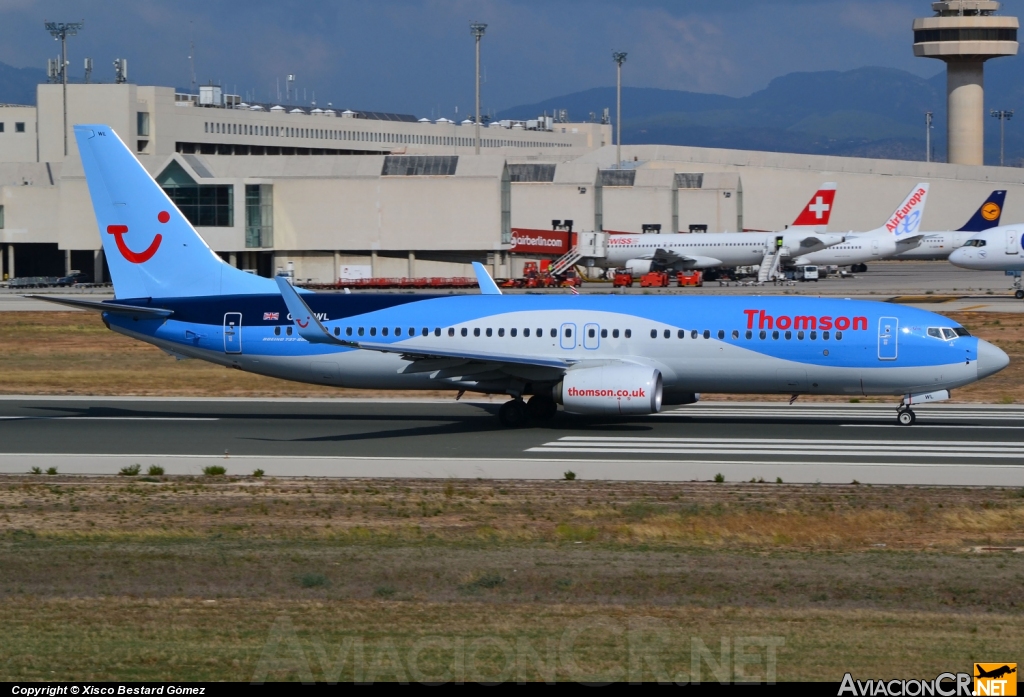 G-TAWL - Boeing 737-8K5 - Thomsonfly