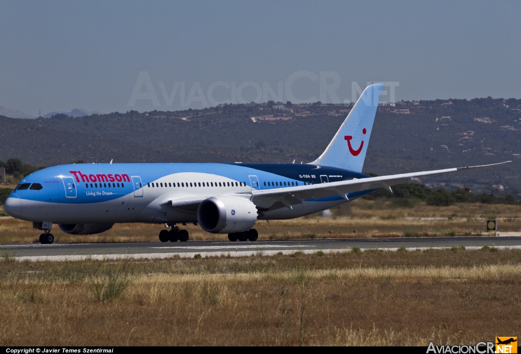 G-TUIA - Boeing 787-8 Dreamliner. - Thomson Airways
