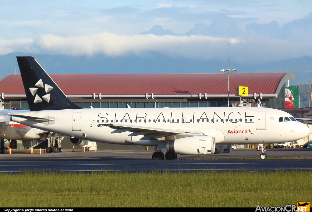 N522TA - Airbus A319-132 - Avianca