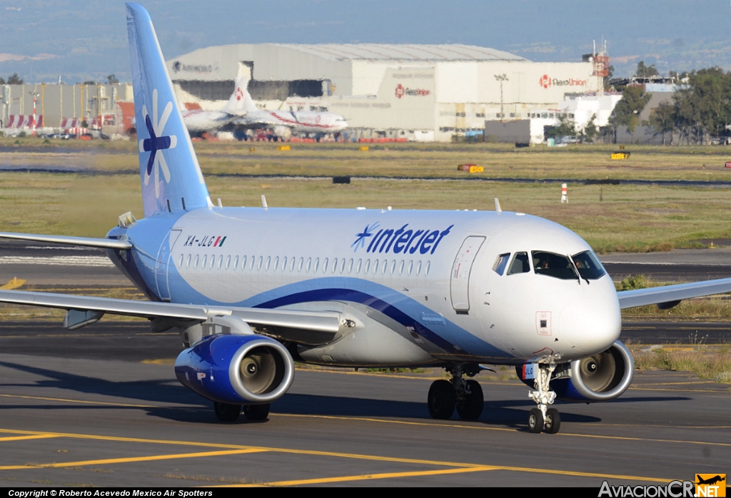 XA-JLG - Sukhoi Superjet 100-95B - Interjet