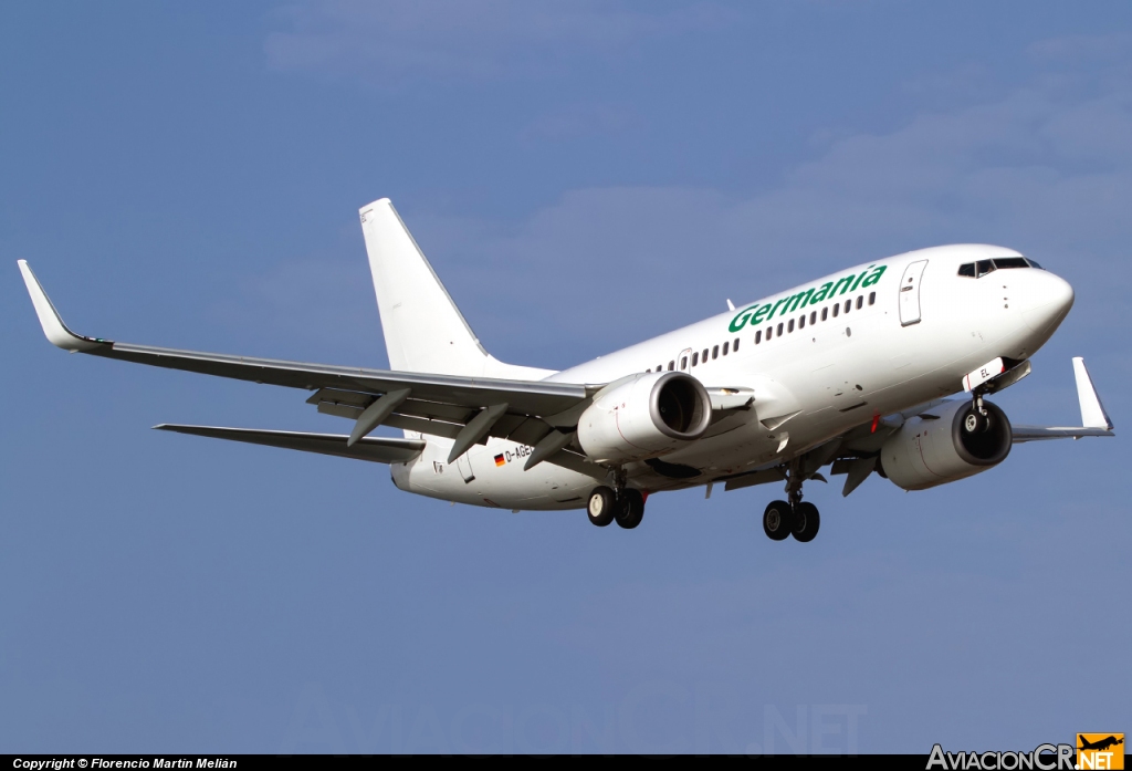 D-AGEL - Boeing 737-75B - Germania