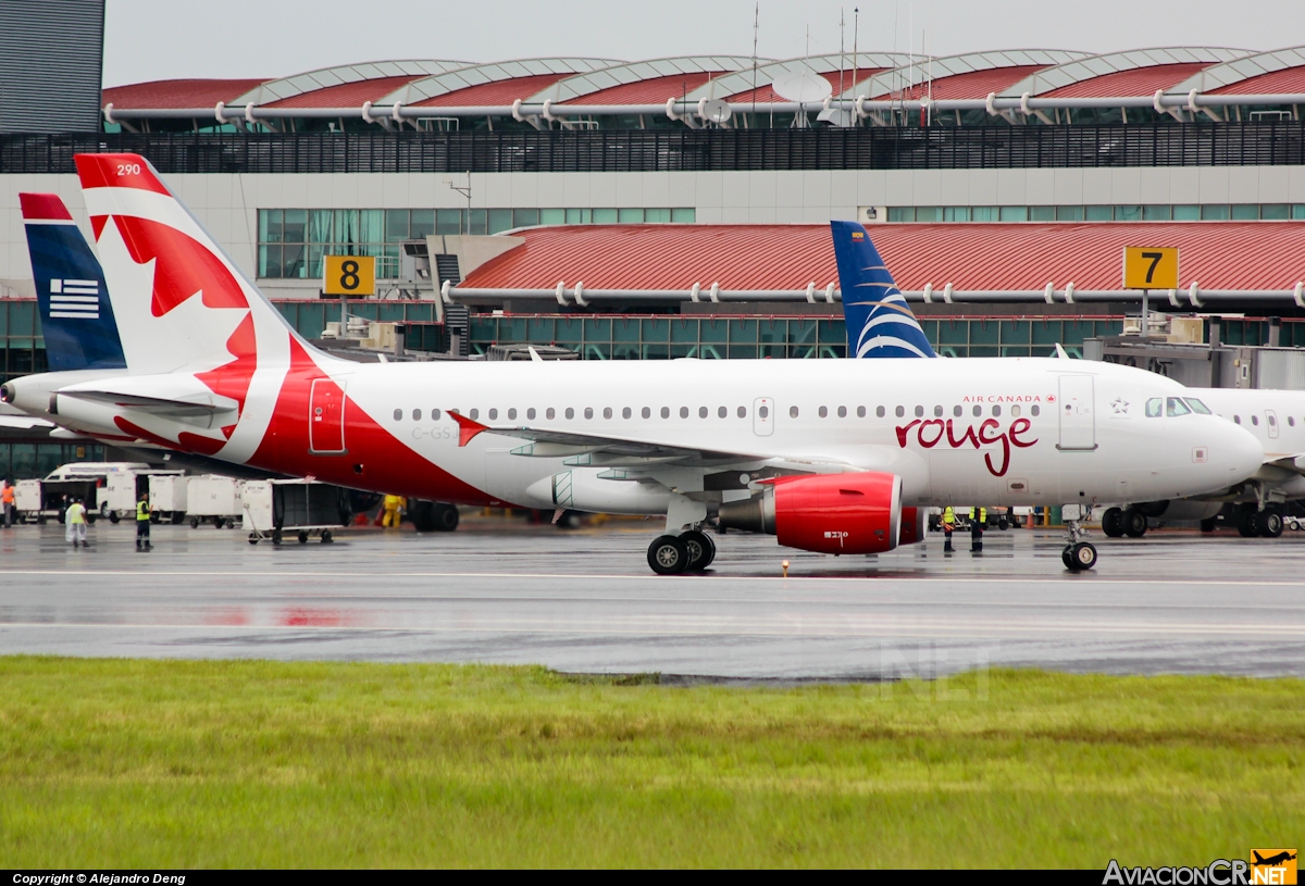 C-GSJB - Airbus A319-112 - Air Canada Rouge