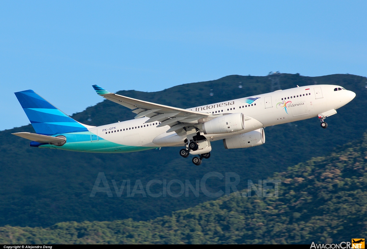PK-GPK - Airbus A330-243 - Garuda Indonesia
