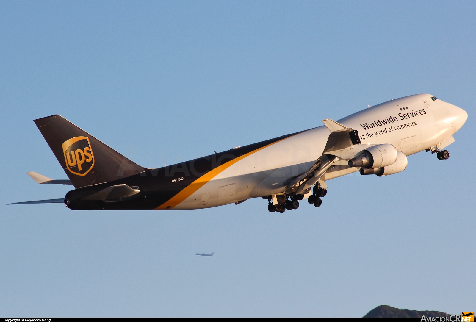 N574UP - Boeing 747-44AF/SCD - United Parcel Service - UPS