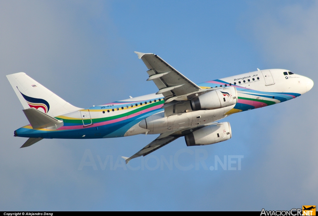 HS-PGX - Airbus A319-132 - Bangkok Airways