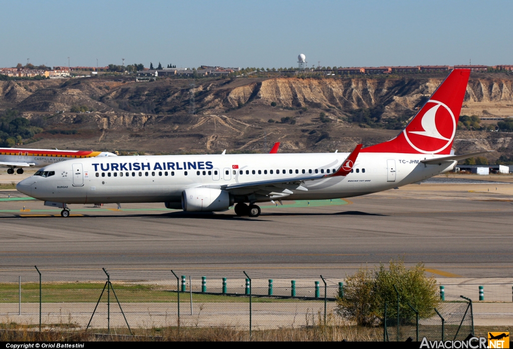 TC-JHM - Boeing 737-8F2 - Turkish Airlines