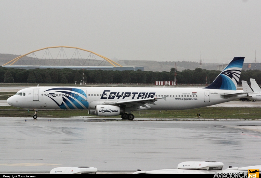 SU-GBU - Airbus A321-231 - Egypt Air