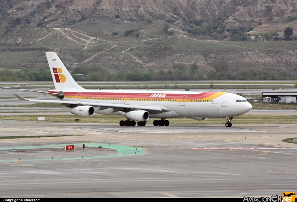 EC-HDQ - Airbus A340-313X - Iberia
