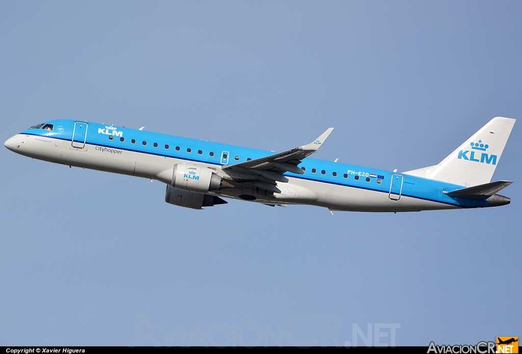 PH-EZO - Embraer ERJ-190-100ST 190STD - KLM Cityhopper