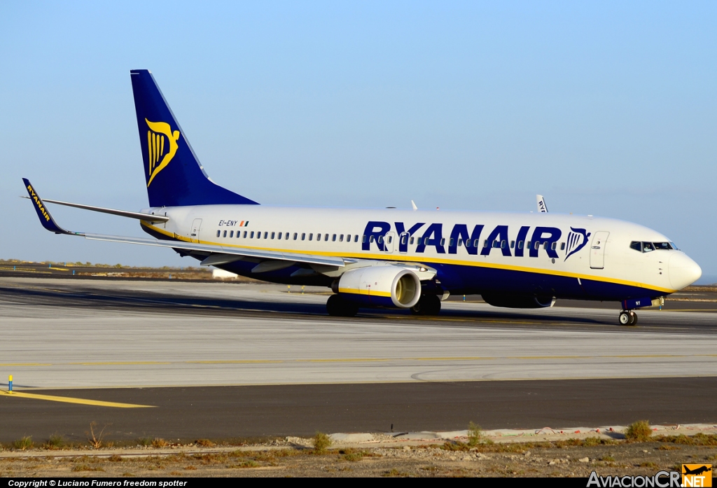 EI-ENY - Boeing 737-8AS - Ryanair