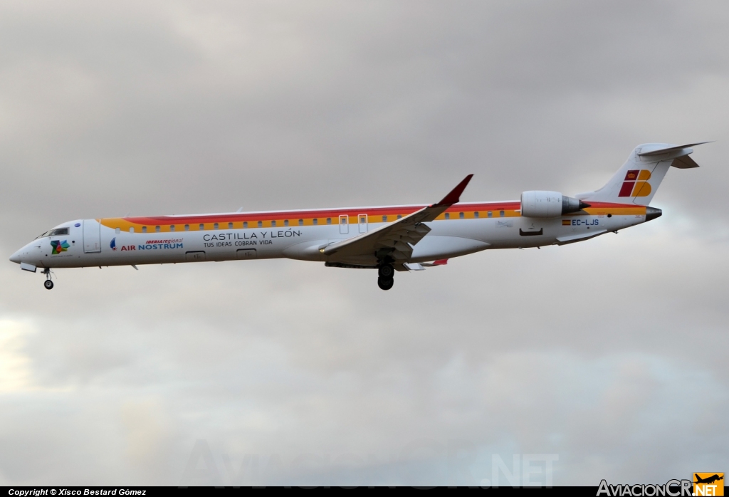 EC-LJS - Bombardier CL-600-2E25 Regional Jet CRJ-1000 NextGen - Air Nostrum