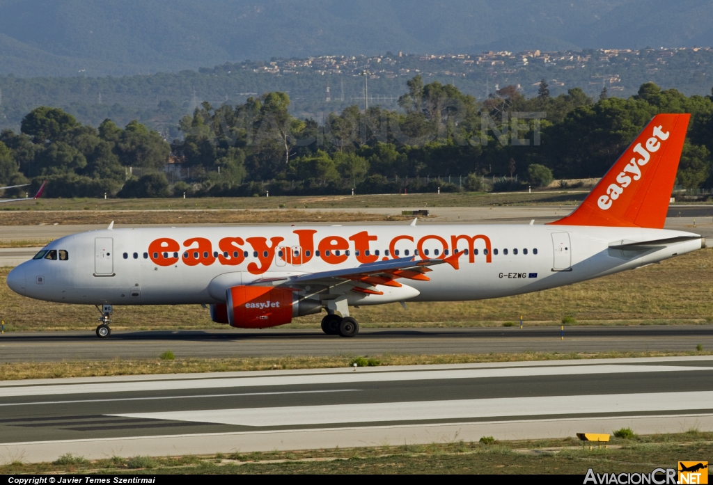 G-EZWG - Airbus A320-214 - EasyJet