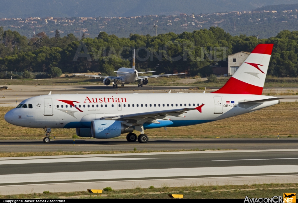 OE-LDD - Airbus A319-112 - Austrian Airlines