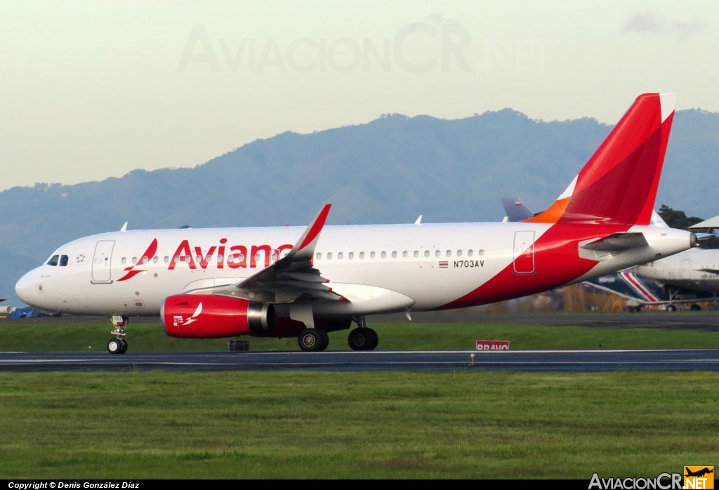 N703AV - Airbus A319-132 - Avianca