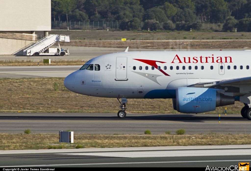OE-LDD - Airbus A319-112 - Austrian Airlines