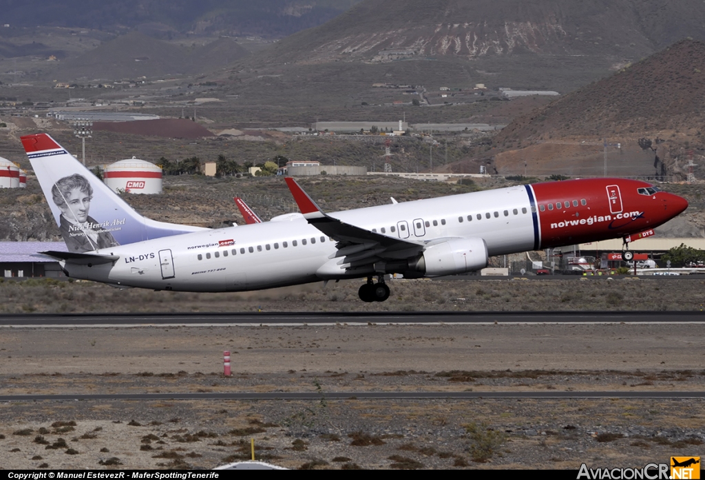 LN-DYS - Boeing - 737-8JP - Norwegian Air Shuttle