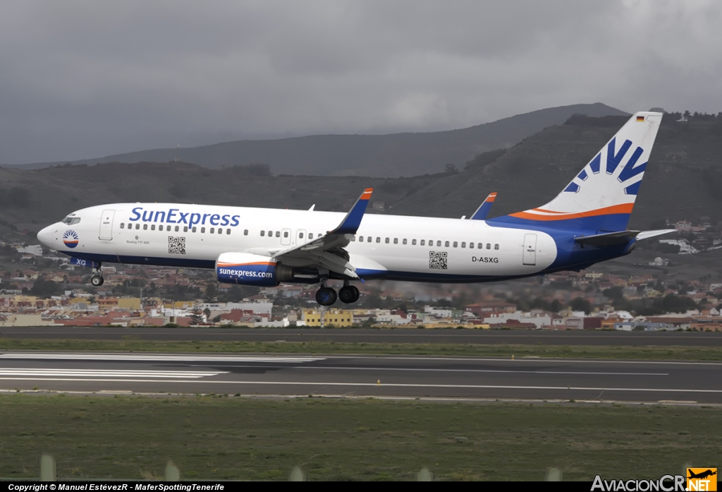 D-ASXG - Boeing 737-8CX - SunExpress Germany