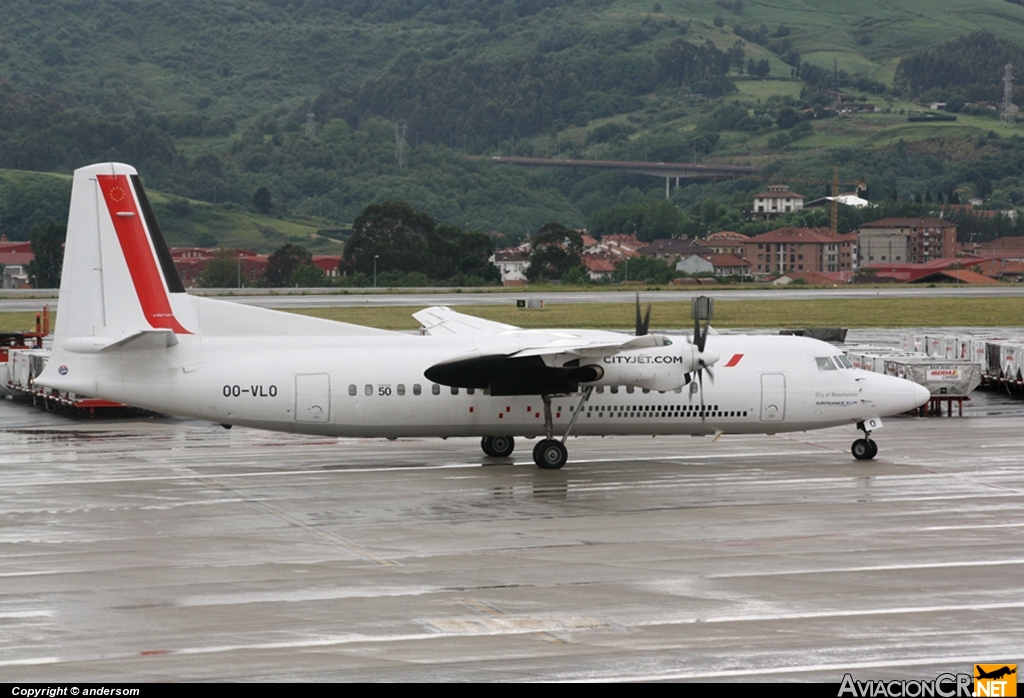 OO-VLO - Fokker 50 - CityJet