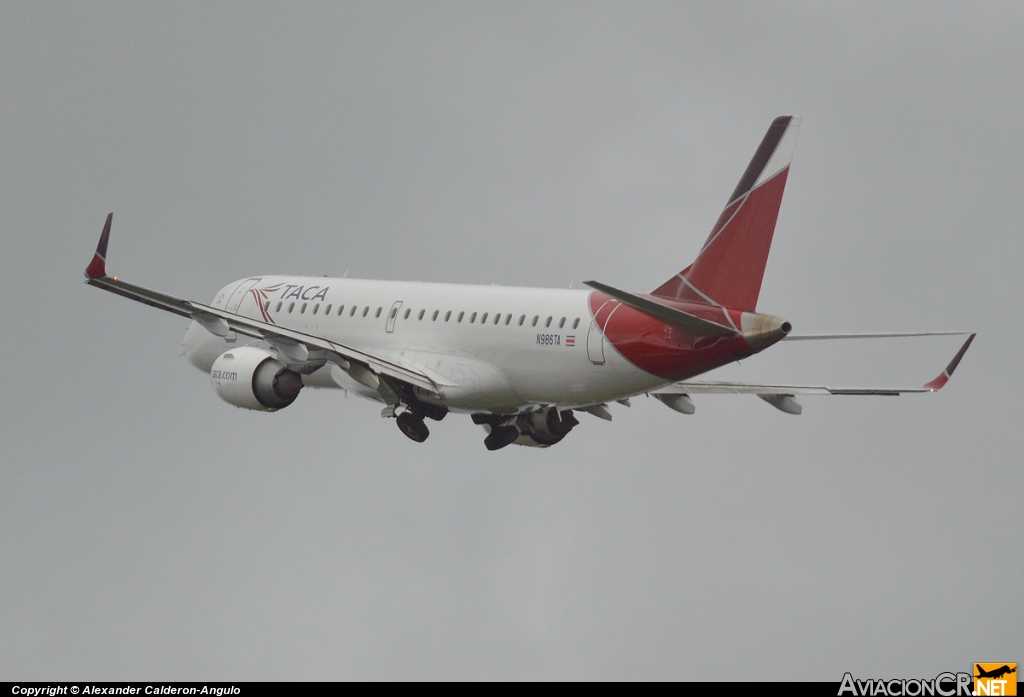 N986TA - Embraer 190-100IGW - TACA