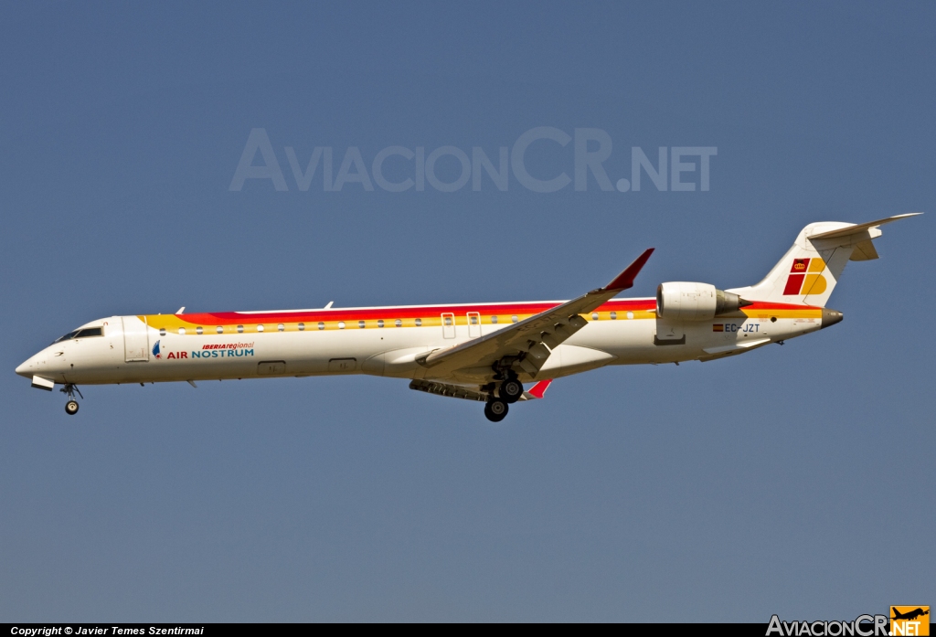 EC-JZT - Bombardier CRJ-900ER - Iberia Regional (Air Nostrum)