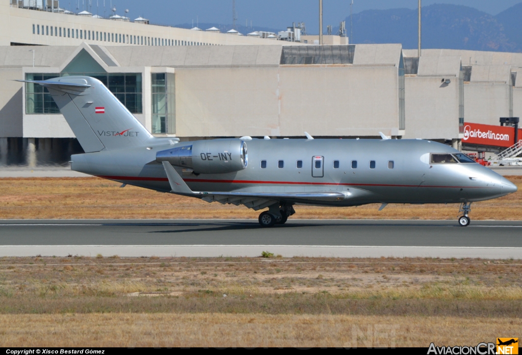 OE-INY - Canadair CL-600-2B16 Challenger 604 - Vista Jet