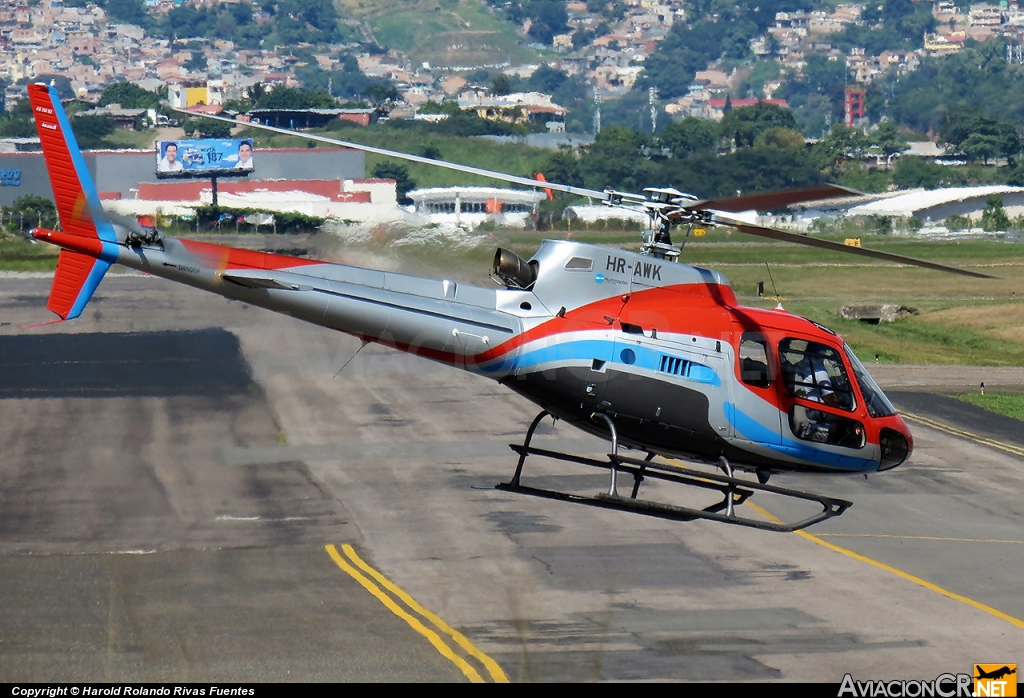 HR-AWK - Eurocopter AS-350B-2 Ecureuil - Privado