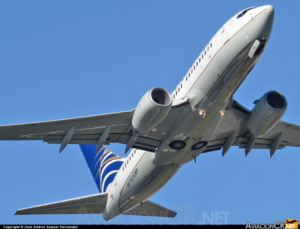 HP-1521CMP - Boeing 737-7V3 - Copa Airlines