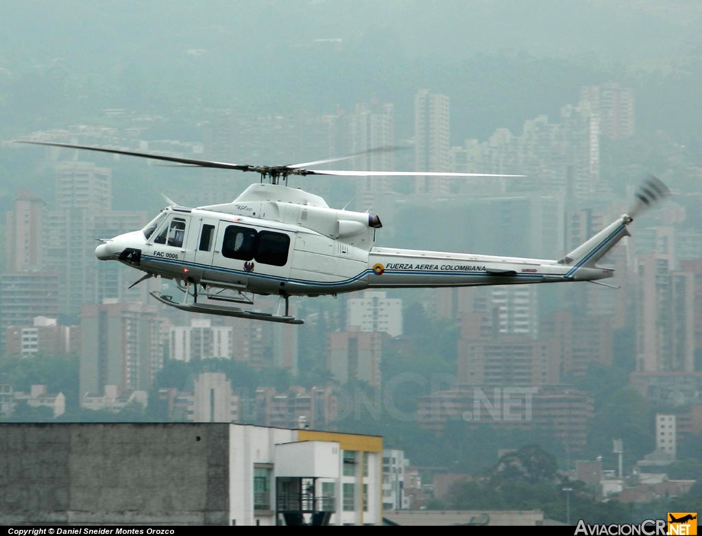 FAC-0006 - Bell 412EP - Fuerza Aérea Colombiana