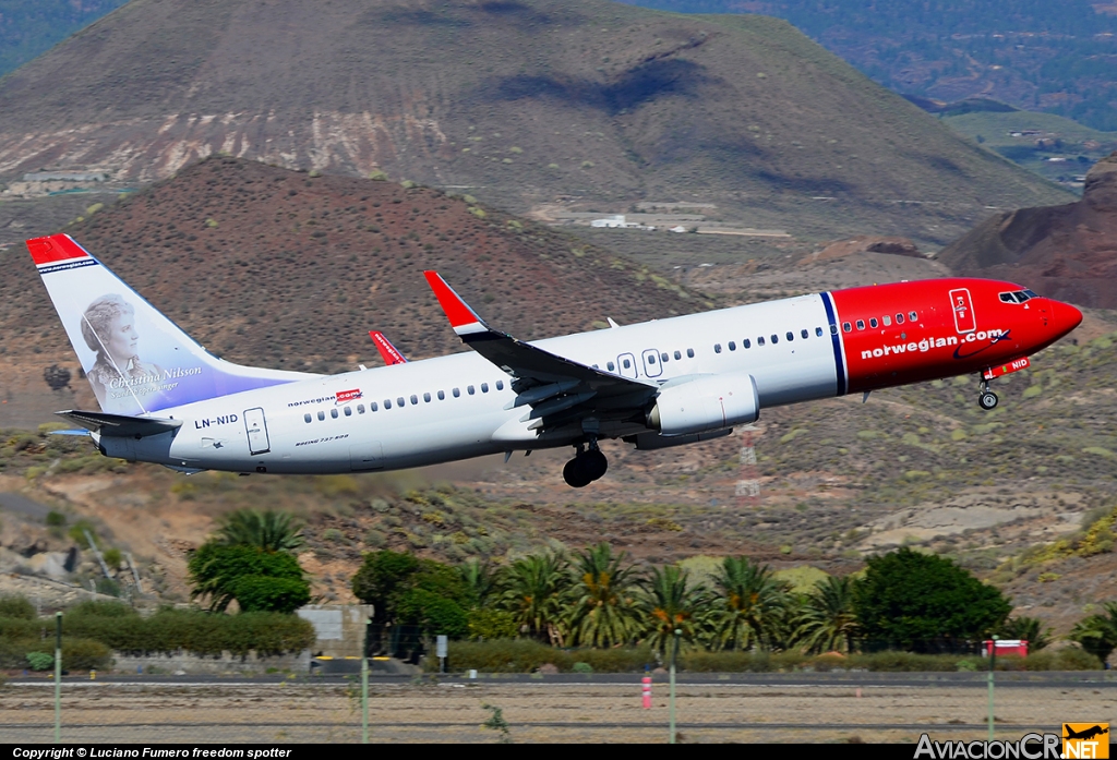 LN-NID - Boeing 737-8J - Norwegian Air Shuttle