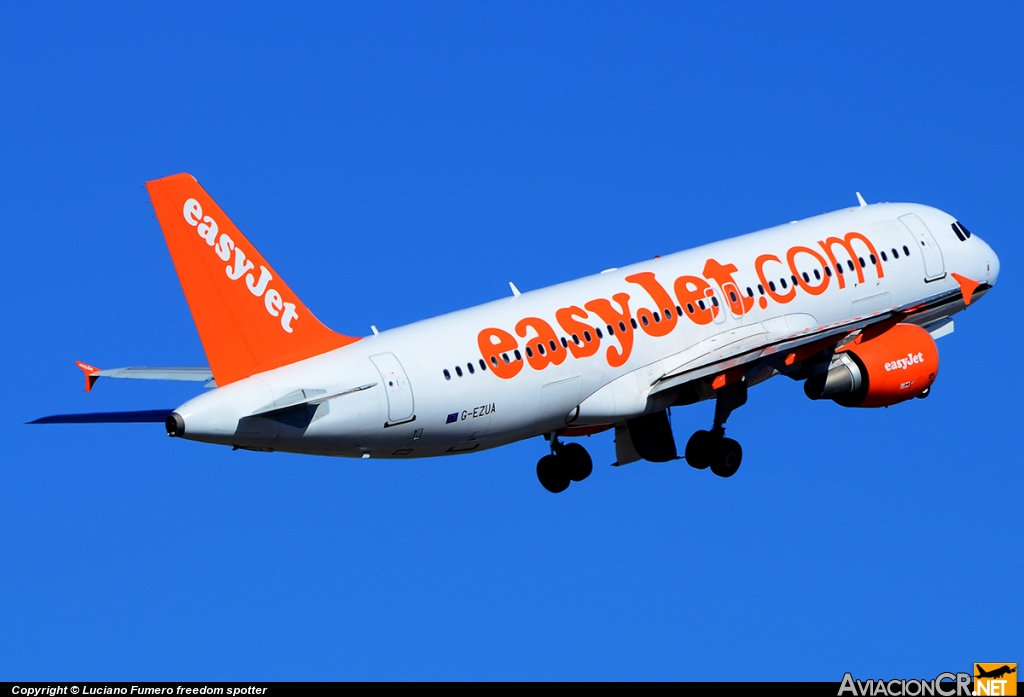 G-EZUA - Airbus A320-214 - EasyJet Airline