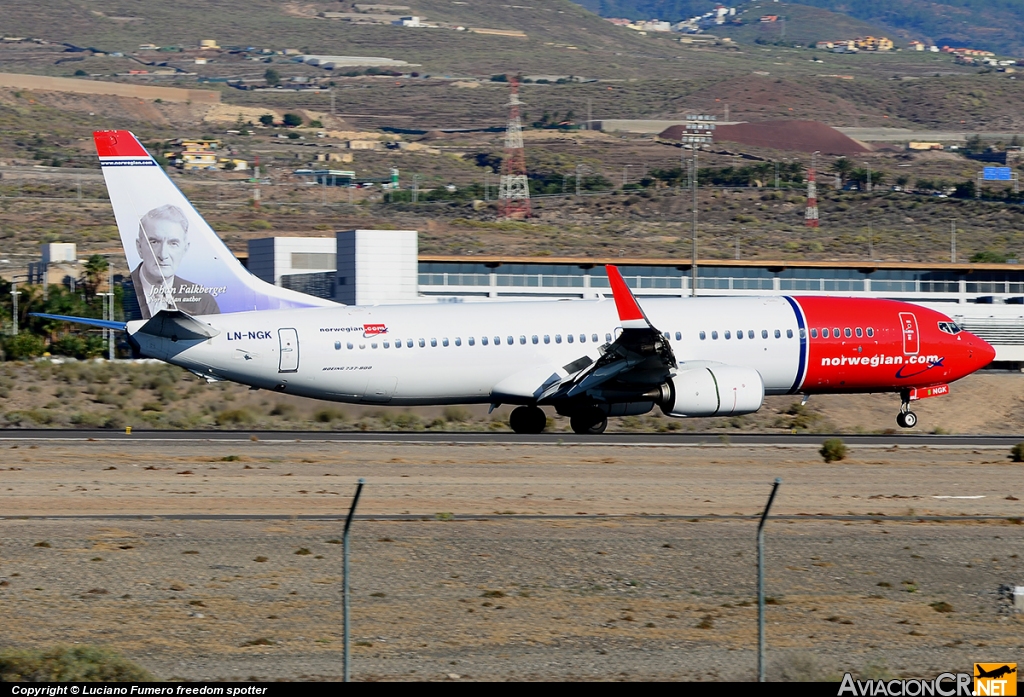 LN-NGK - Boeing 737-8JP - Norwegian Air Shuttle