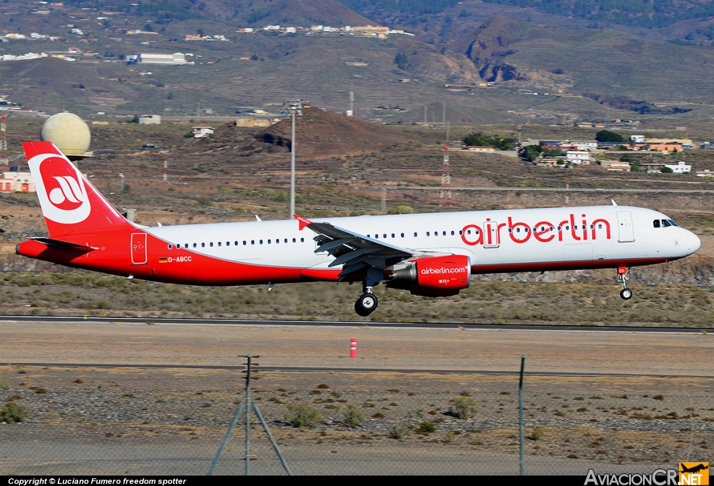 D-ABCC - Airbus A321-211 - Air Berlin