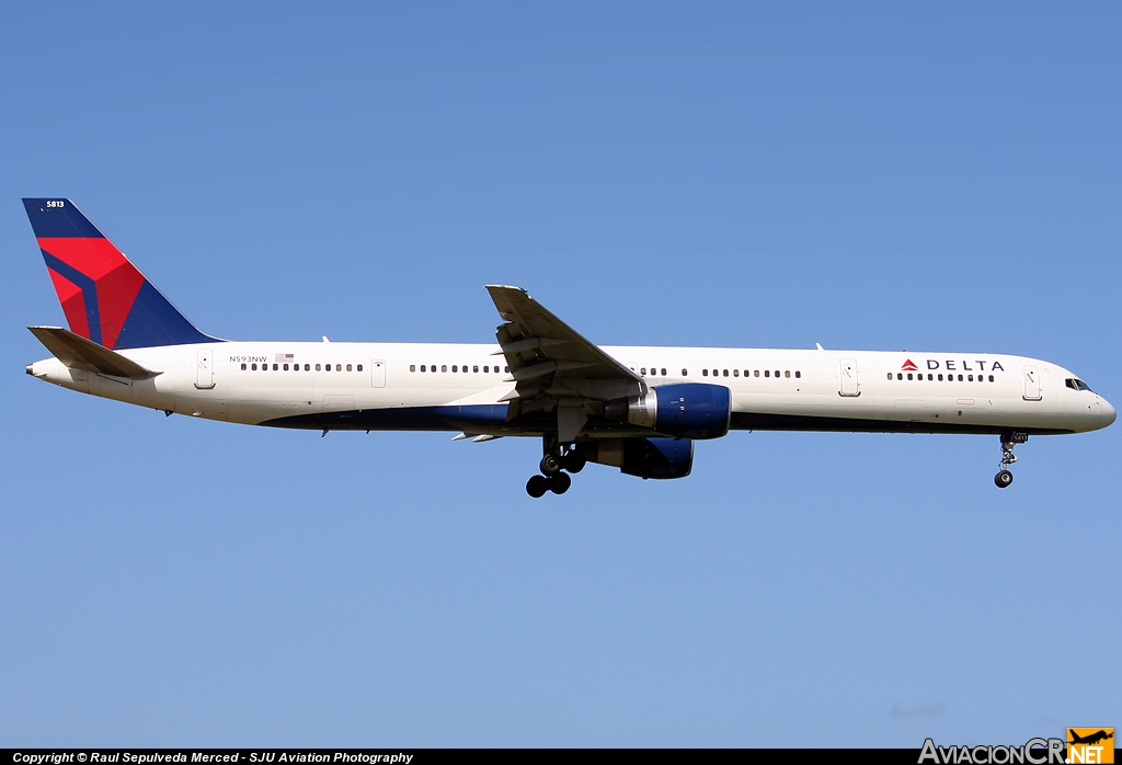 N593NW - Boeing 757-351 - Delta Air Lines