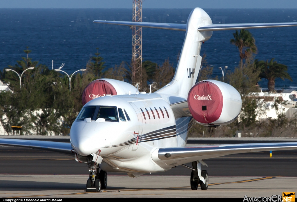 LN-HST - Cessna 750 Citation X - Sundt Air