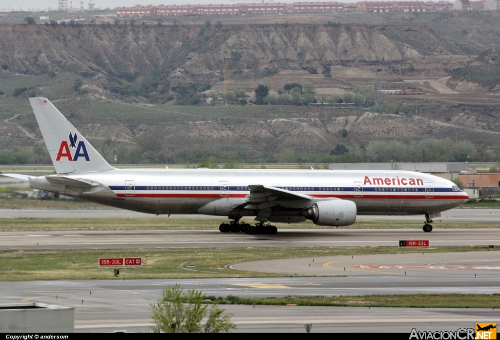 N756AM - Boeing 777-222/ER - United Airlines