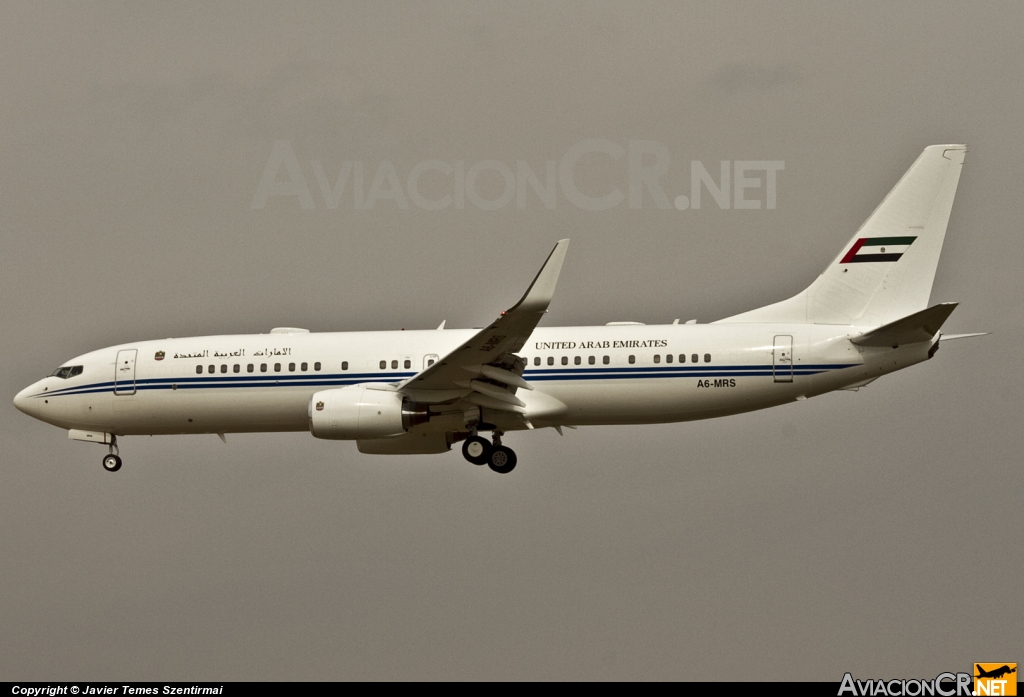 A6-MRS - Boeing 737-8E0/W BBJ - United Arab Emirates - Dubai Air Wing