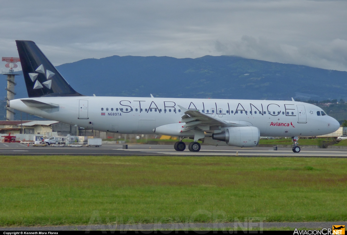 N689TA - Airbus A320-214 - Avianca