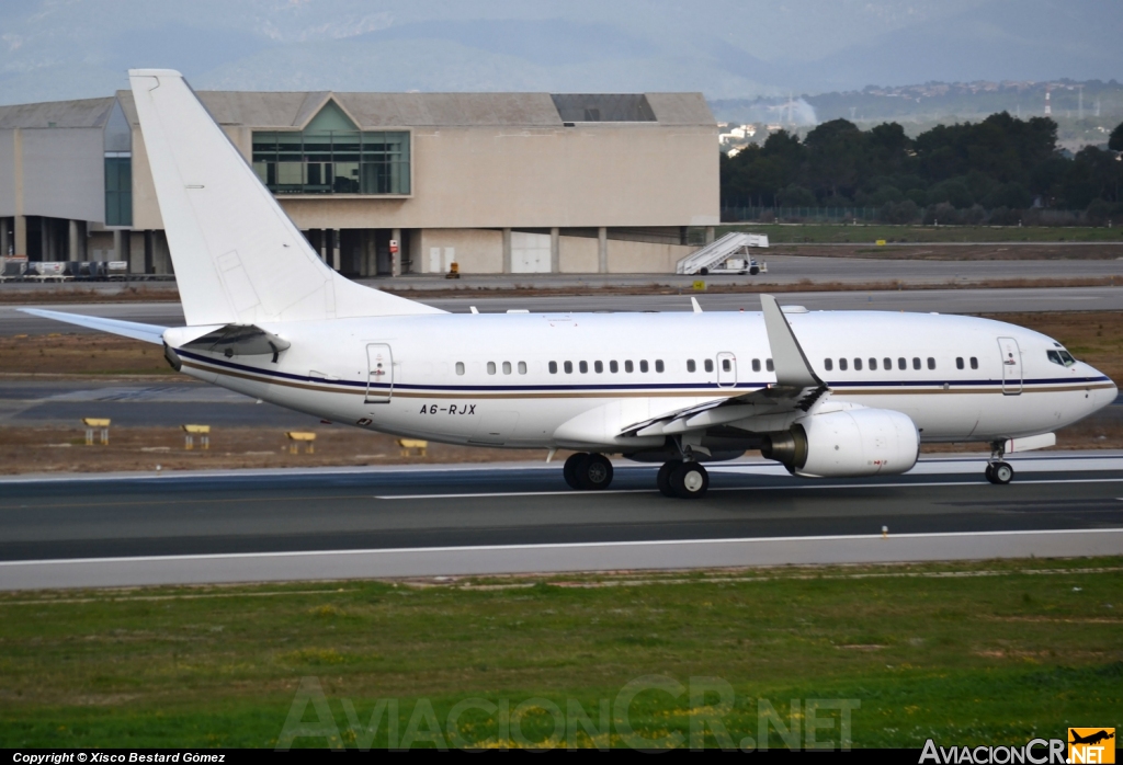 A6-RJX - Boeing 737-7AK BBJ - Royal Jet