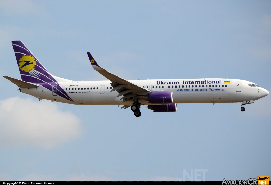 UR-PSK - Boeing 737-94XER - Air Ukraine International.