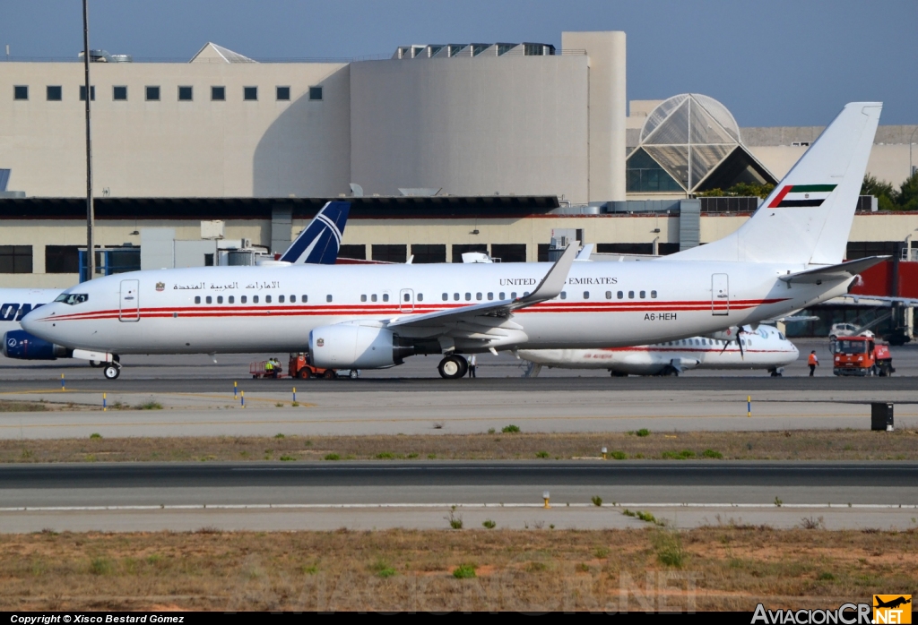 A6-HEH - Boeing 737-8AJ BBJ2 - Emiratos Árabes Unidos - Dubai Air Wing