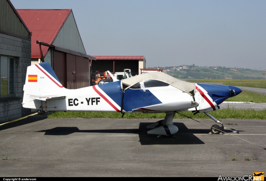 EC-YFF - Van's RV6 - Privado