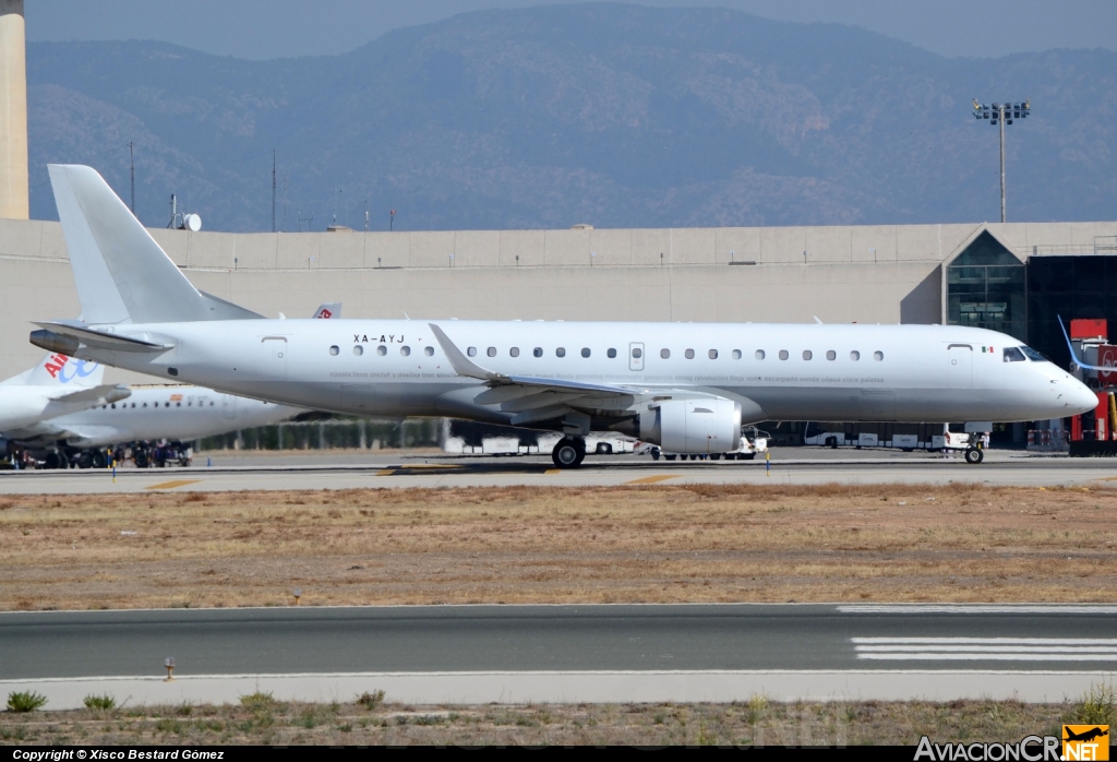 XA-AYJ - Embraer ERJ-190-100ECJ Lineage 1000 - Omniflys