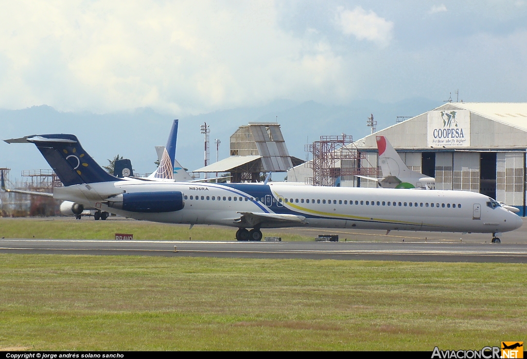 N836RA - McDonnell Douglas MD-83 (DC-9-83) - Falcon Air