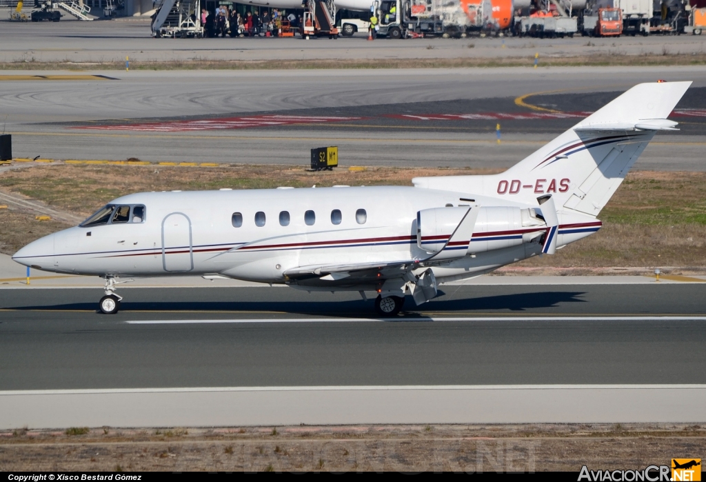 OD-EAS - Raytheon Hawker 800XP - Privado